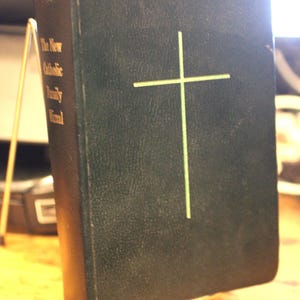1966 The New Catholic Family Missal - Catholic Mass Calendar - Nelson Doubleday Inc.