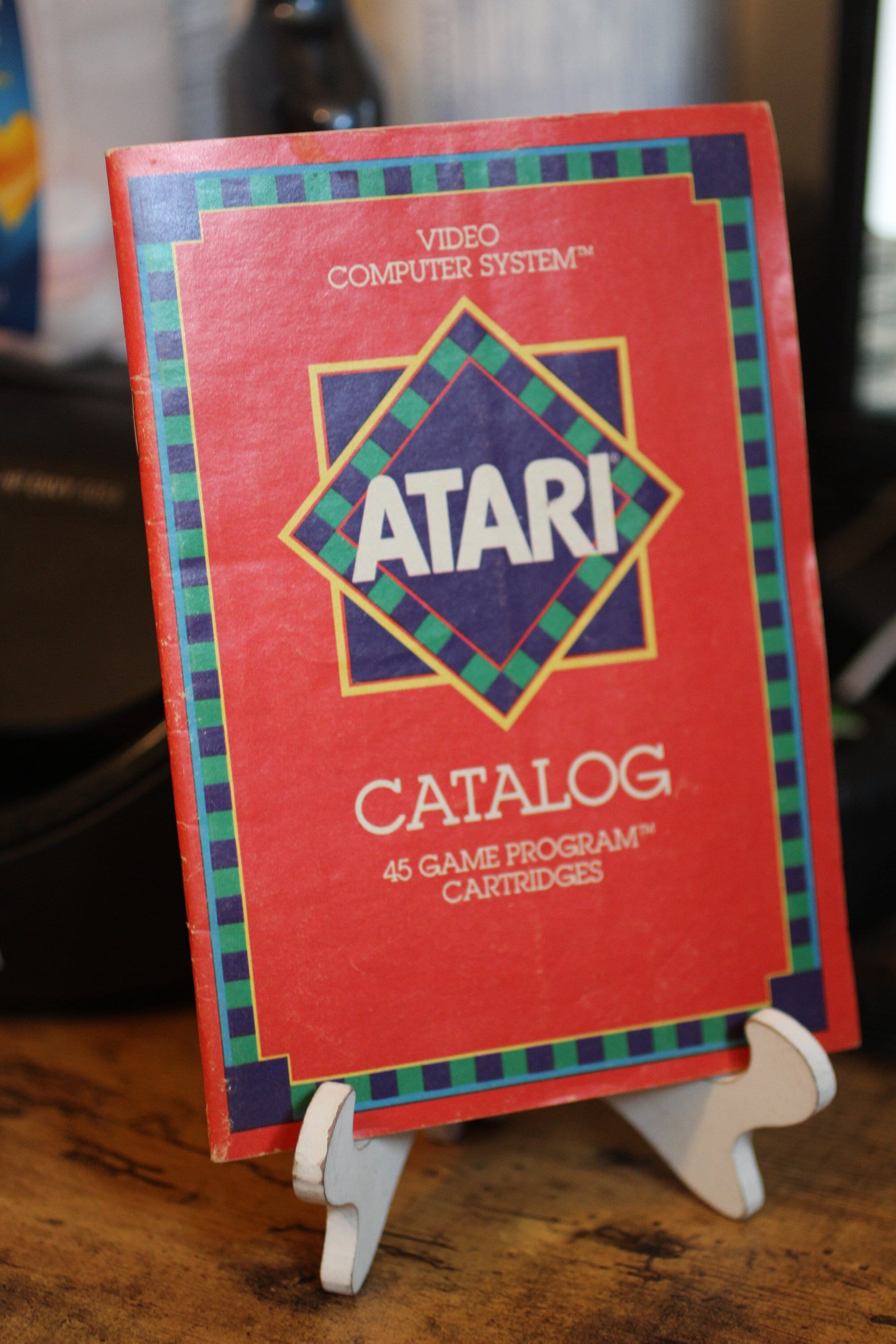 1981 Atari Video Computer System Catalog 45 Game Program Cartridges Atari 2600 Catalog Etsy