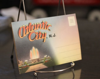 Vintage 1940s Atlantic City, New Jersey Postcard Folder