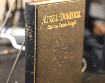 1957 Saint Joseph Missel Dominical - Livre de messes catholiques en français et en latin