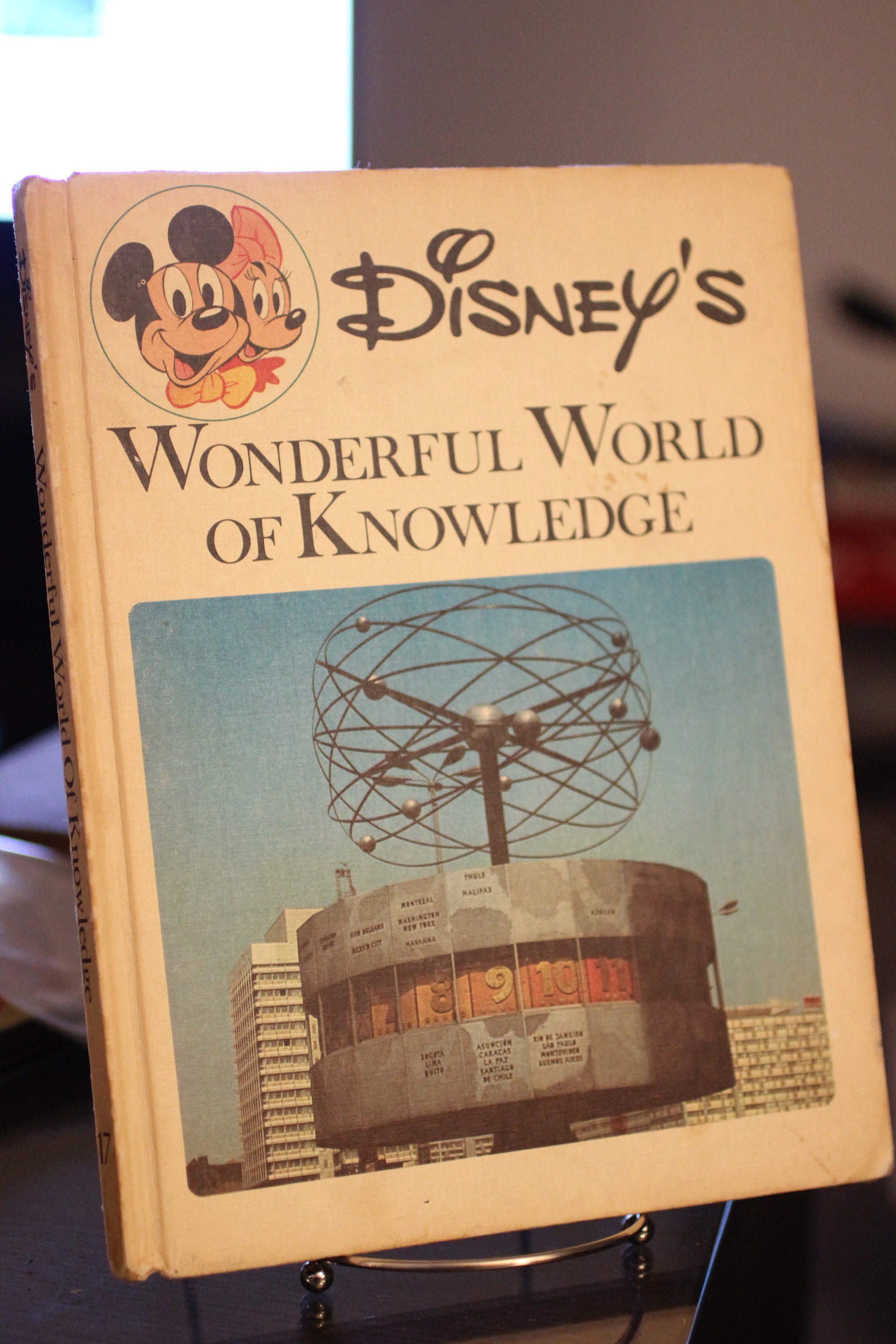 Vintage 1973 Disney's Wonderful World of Knowledge Book Volume