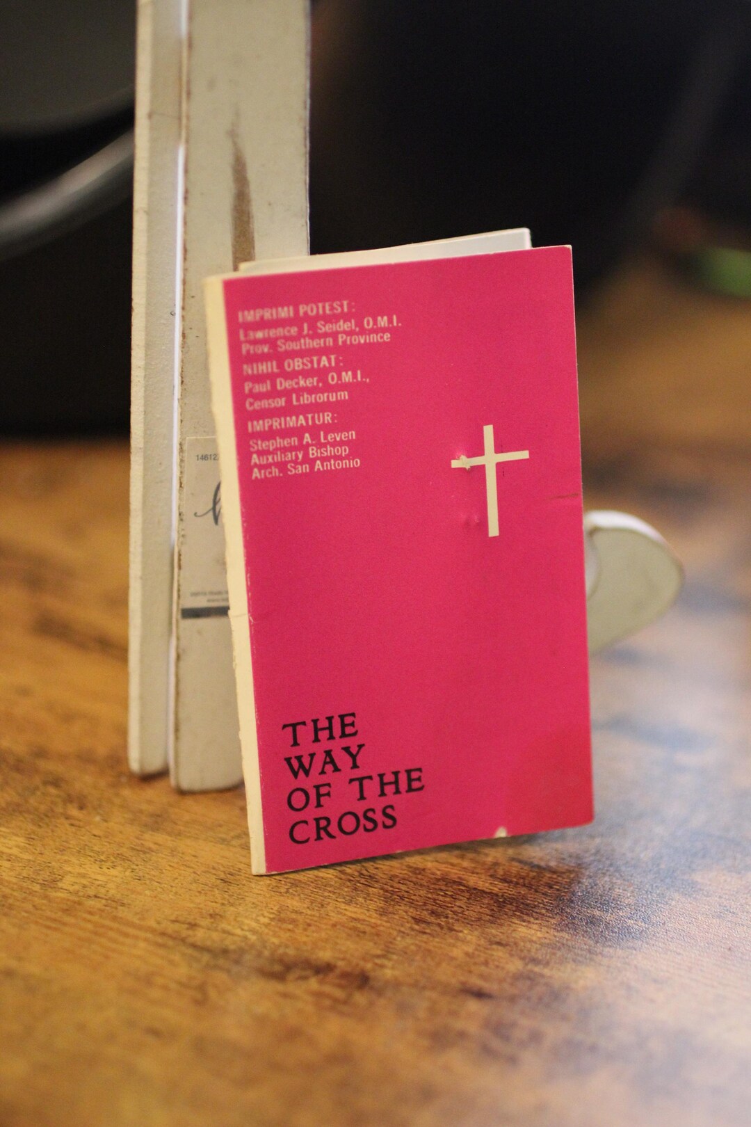 Vintage the Way of the Cross Folder With Crucifix - Vintage Catholic - Etsy