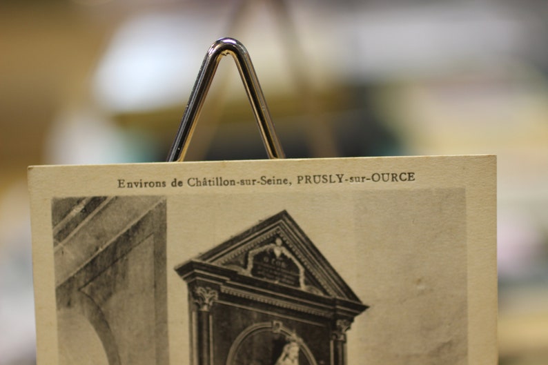 France Postcard Unused Antique Alter of the Holy Virgin in a Catholic Church in Ch\u00e2tillon-sur-Seine