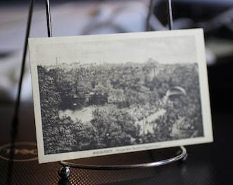 Antiguo Kurgarten-Nachmittagskonzer, (Concierto de la tarde en el jardín del spa) Wiesbaden - Postal alemana - Sin usar