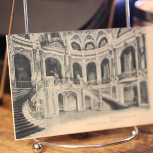 Foyer antique au théâtre KGL, Wiesbaden - Carte postale allemande - Inutilisé