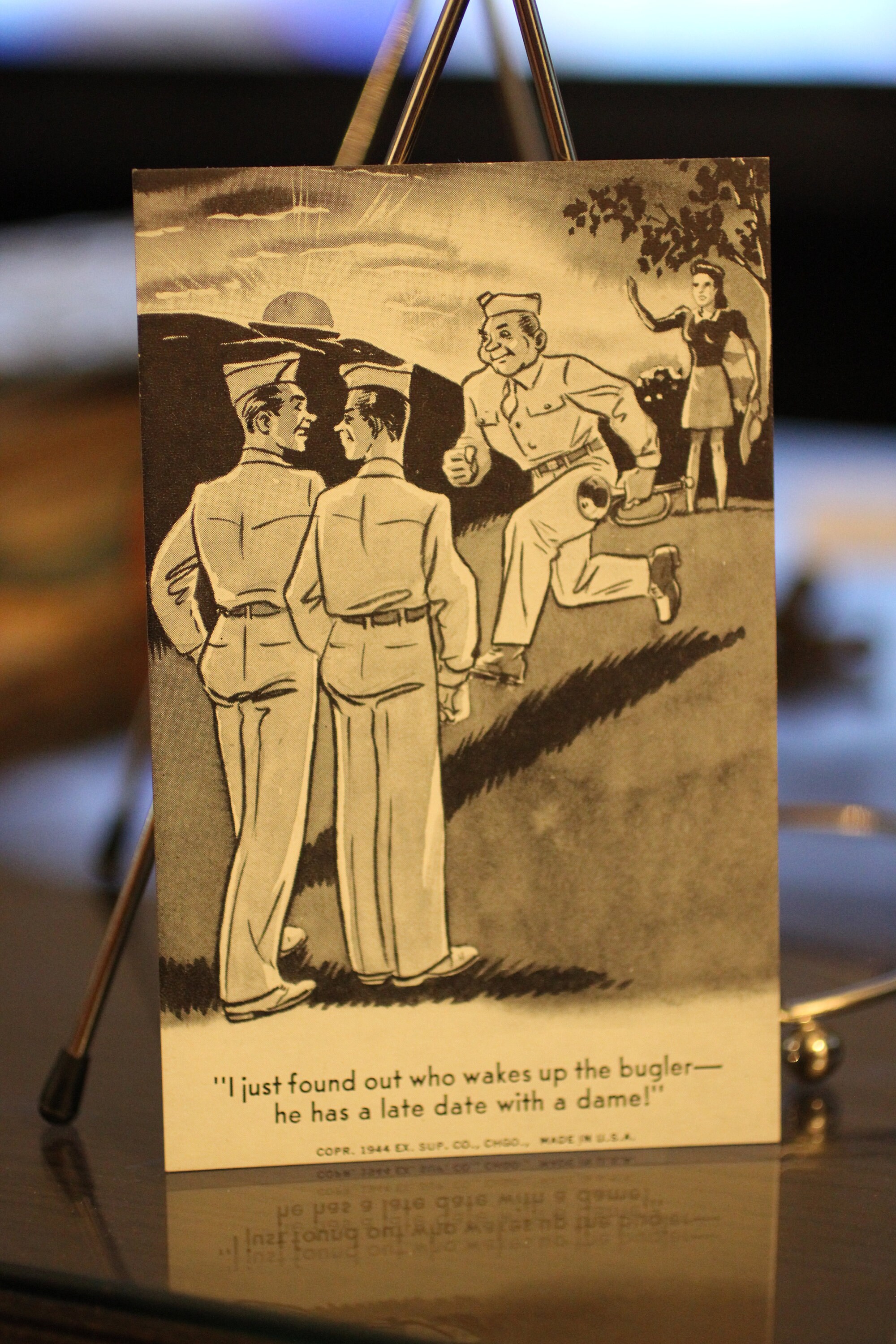 1944 Exhibit Supply Company World War 2 Military Risque Funny
