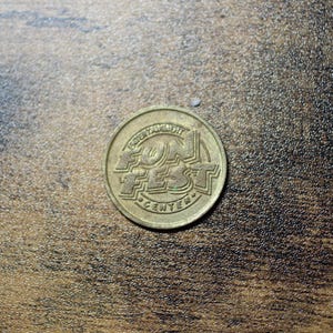 Vintage Fun Fest Entertainment Center Game Token - Pittsburgh Pa Arcade