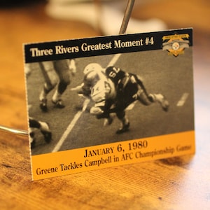 Steelers Ticket: 1980 Joe Greene Tackle - Three Rivers Greatest Moment