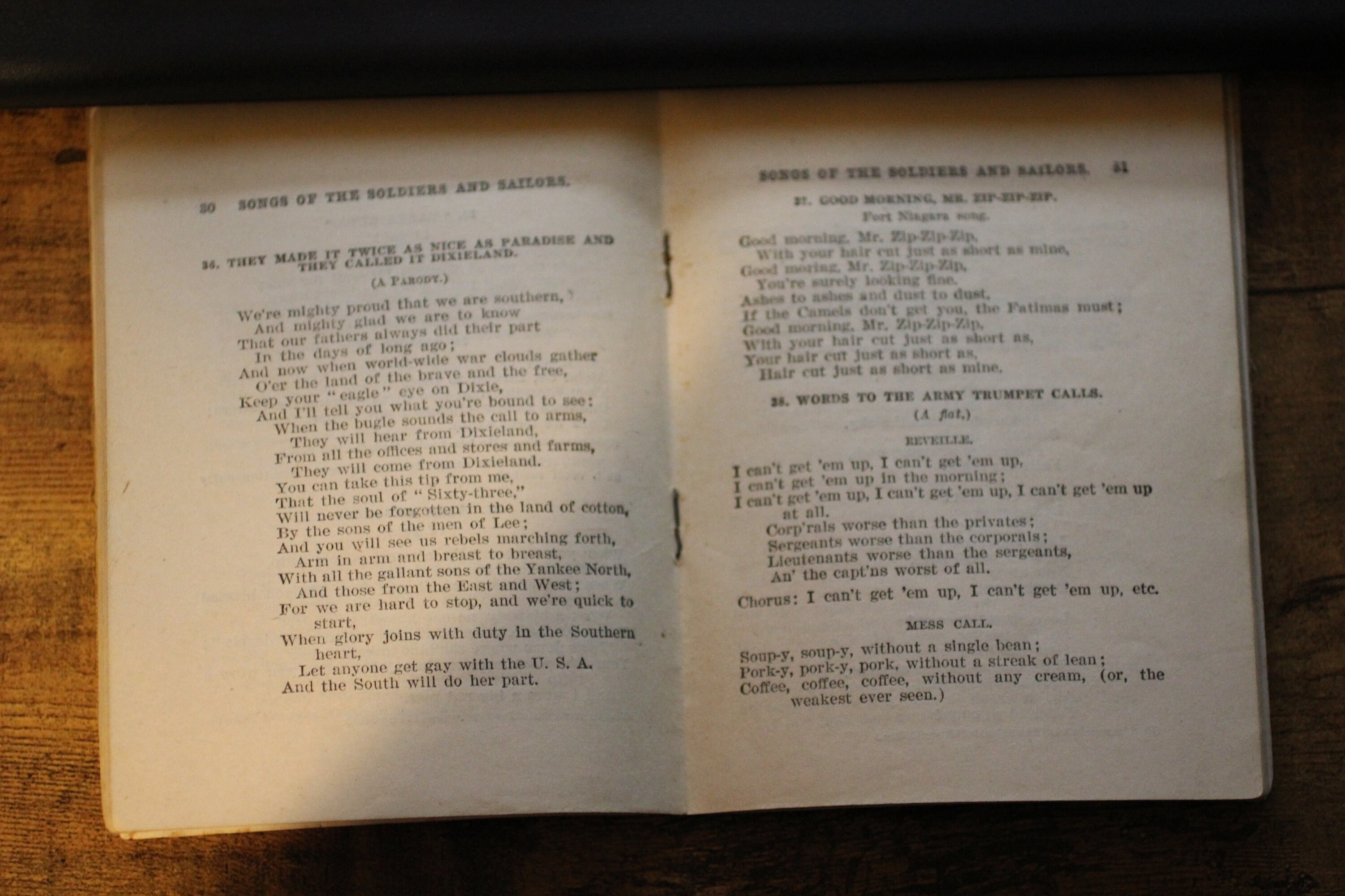 1917 Songs of the Soldiers and Sailors First Edition Etsy