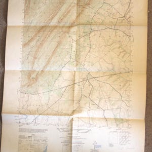 Mapa topográfico del ejército de los EE. UU. de 1949 de St. Thomas, condado de Franklin, Pensilvania - Hoja 5463 IV NE