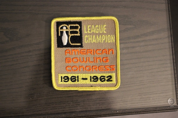 Vintage ABC 1961-1962 League Champion Bowling Patch 