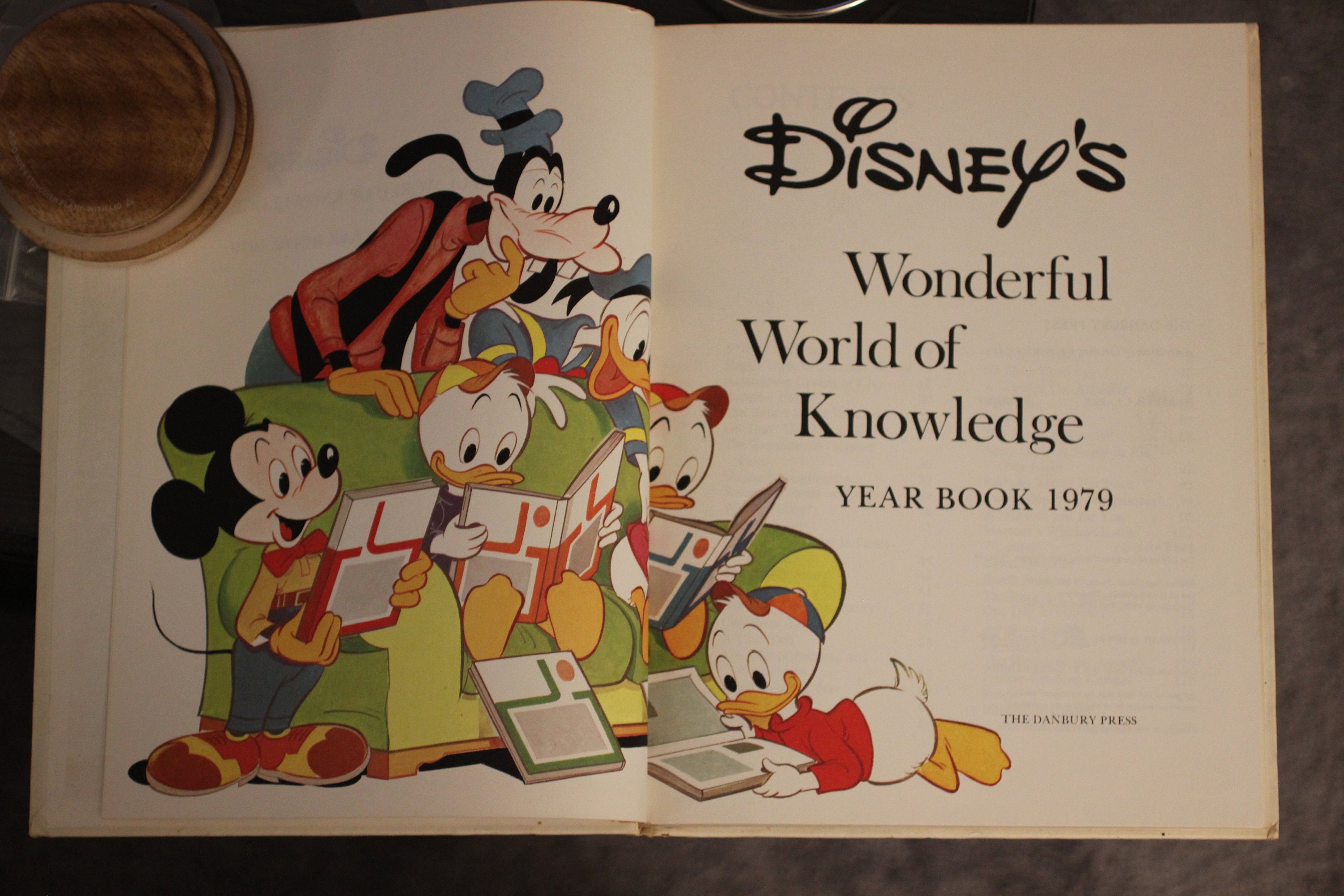 Vintage 1979 Disney's Wonderful World of Knowledge Yearbook - Etsy