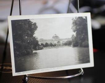 Antique Gartenseite Mit Weiher (Garden Site with Pond) Kurhaus, Wiesbaden - Postal alemana - Sin usar
