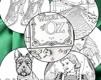 15 Wizard of Oz coloring pages for all ages