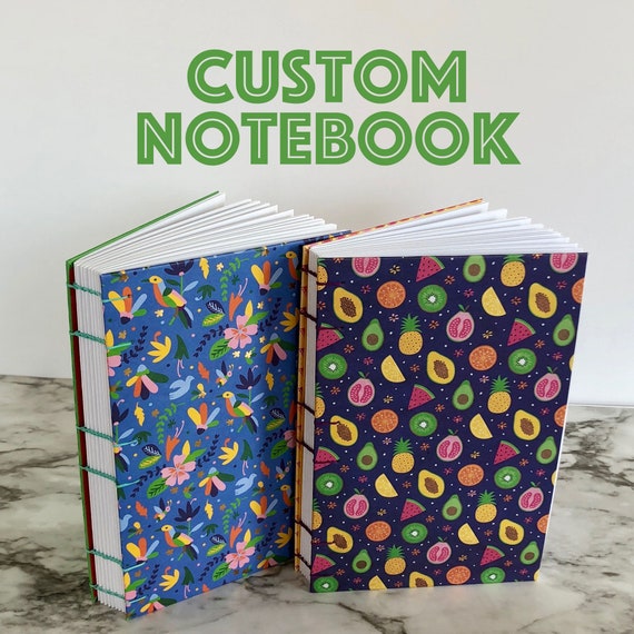 Custom Sketchbook, Custom Journal, Custom Notebook, Bird Notebook, Avocado  Notebook, Colorful Notebook, Cute Sketchbook, Cute Journal 