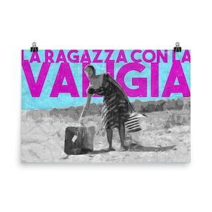 La Ragazza Con La Valigia Poster