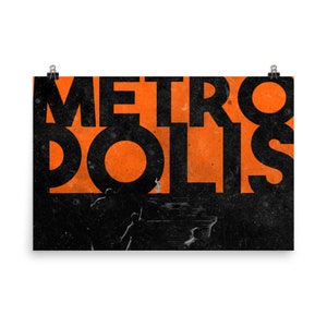 Affiche Metropolis