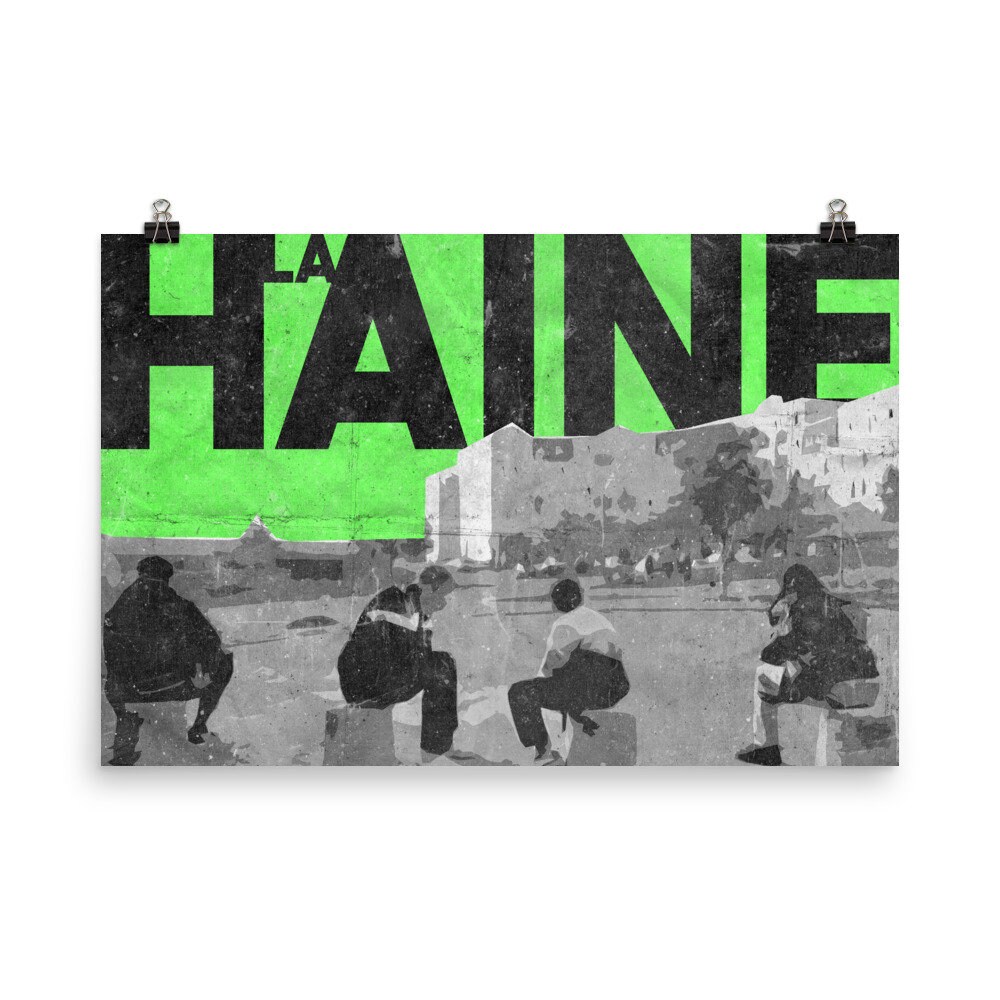 【額縁付き】LA HAINE ラエーヌ A2ポスター Amazon.com: La Haine Movie Poster (7) Home Decor Poster Wall