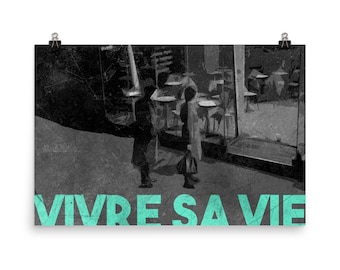 Vivre Sa Vie Poster