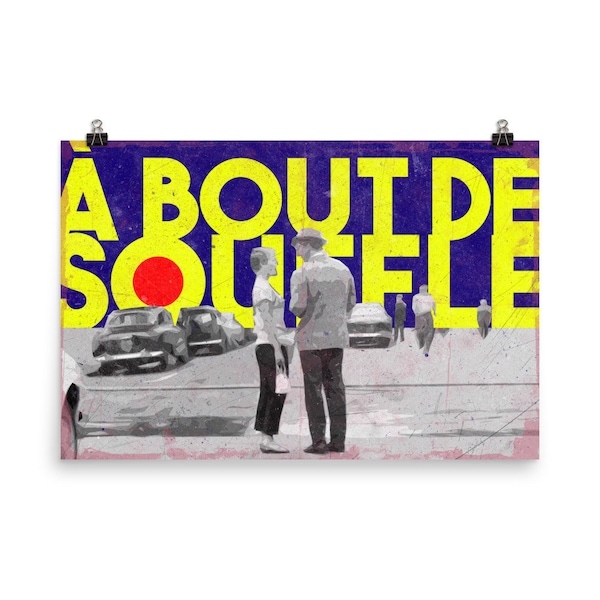 A Bout De Souffle Poster