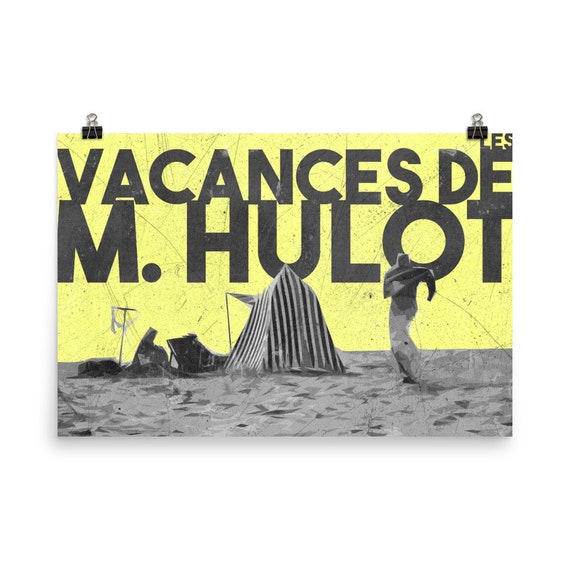 Les Vacances De M. Hulot Poster - Etsy