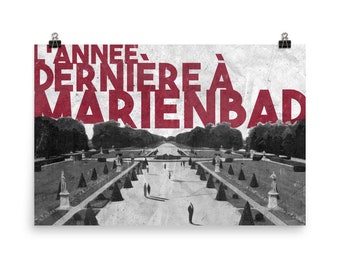 L&#39;Année Dernière A Marienbad Poster