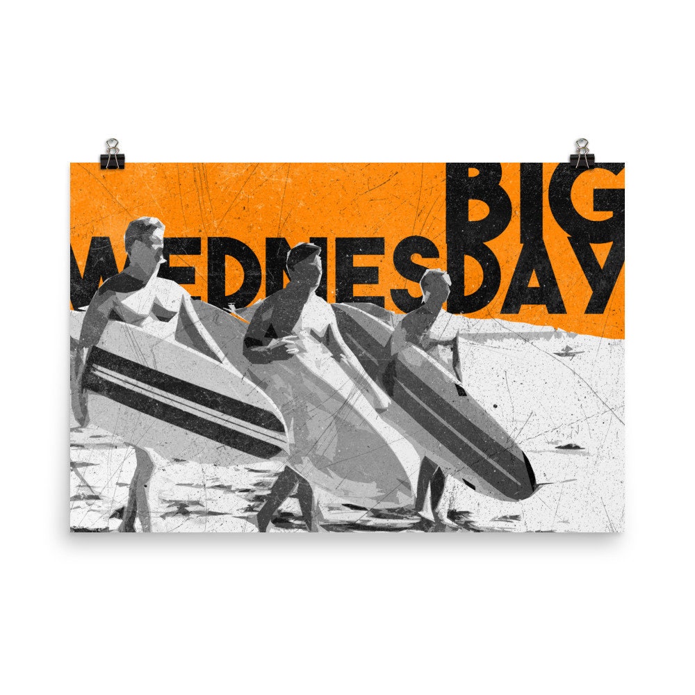 Big Wednesday Surfen Riesige Italienische Papier-Filmposter