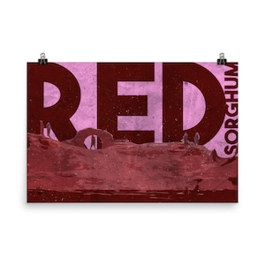 Red Sorghum Poster