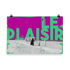 Le Plaisir Poster
