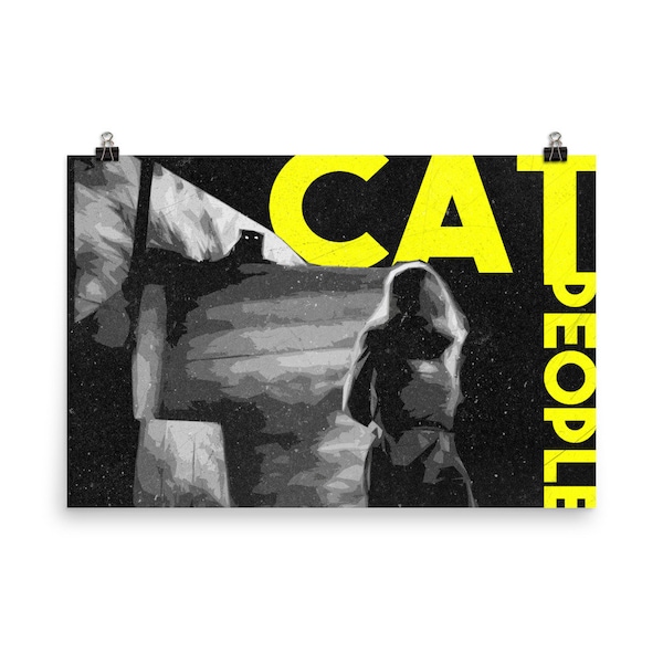 Katze Menschen Poster