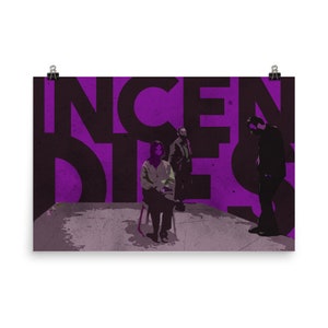 Incendies Poster