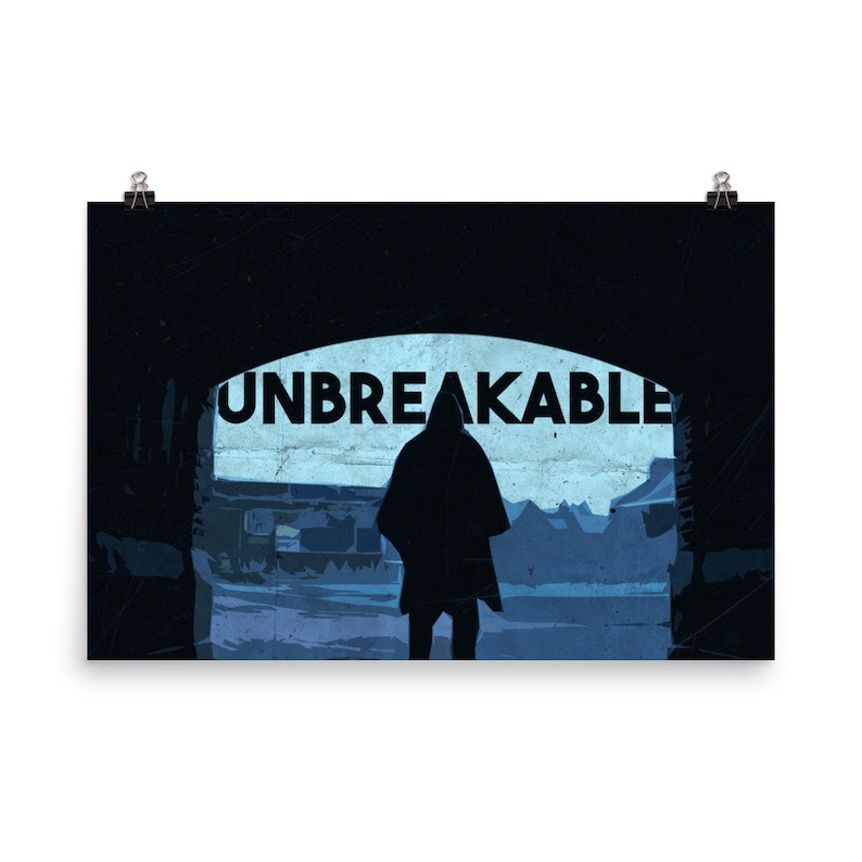 Unreakable Lettering Unbreakable Poster - Etsy