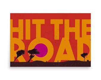 Afiche de "Sal a la carretera"