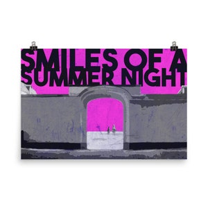 Smiles of a Summer Night Poster
