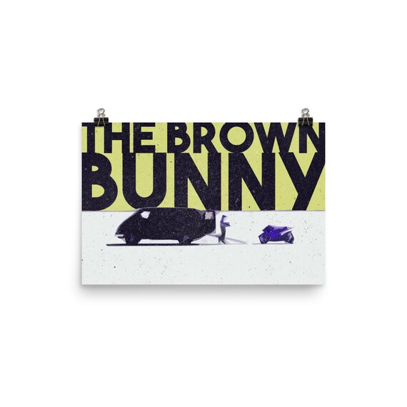 The Brown Bunny Poster - Etsy
