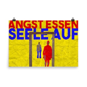 Angst Essen Seele Auf Poster