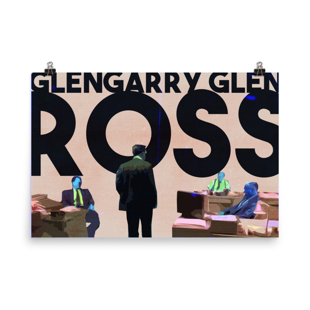 Glengarry Glen Ross Poster Etsy