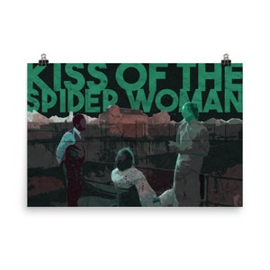 Kuss der Spinne Frau Poster