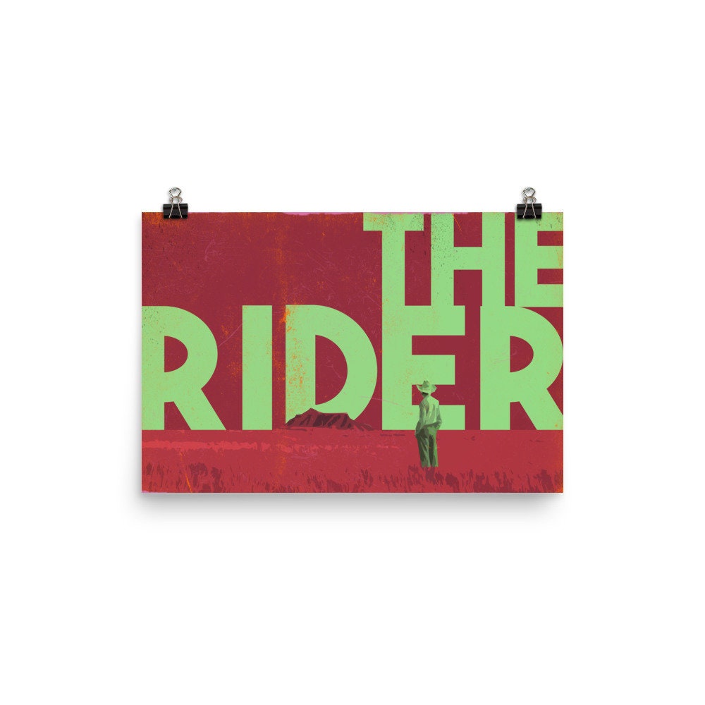 The Rider Poster - Etsy