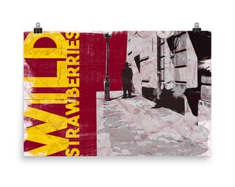 映画ポスター 野いちご イングマール・ベルイマン 映画ポスター 野いちご イングマール・ベルイマン 映画ポスター 野