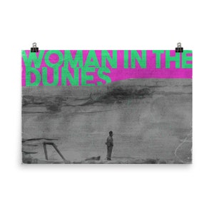 Woman in the Dunes Poster