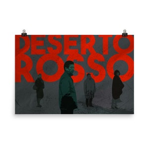 Deserto Rosso Poster