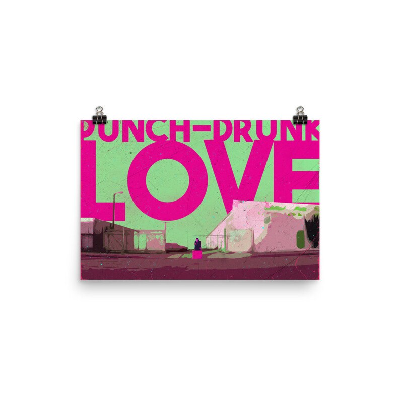 Punchdrunk Love Poster Etsy