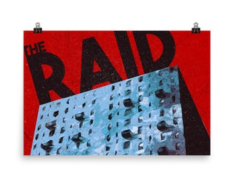 The Raid Film Poster - Etsy