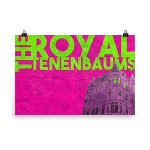 The Royal Tenenbaums Poster