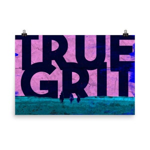 True Grit Poster