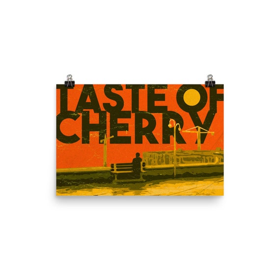 Taste of Cherry Poster - Etsy