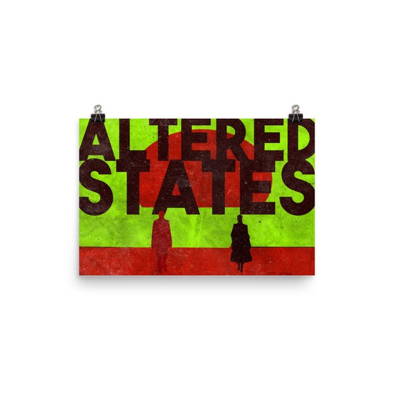Altered States Poster - Etsy Altered States Poster - Etsy