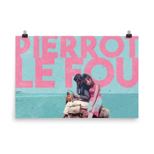 Cartel de Pierrot Le Fou