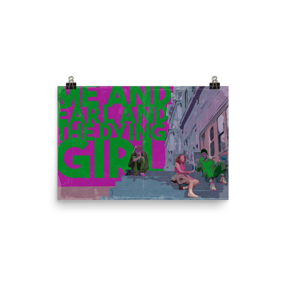 Me and Earl and the Dying Girl Poster Etsy